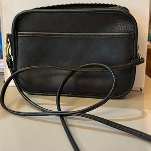 Coach bag / black leather